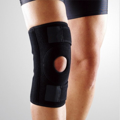 Open hole Mountaineering Knee pads Spring brace Full open protect Silk fabric Protect the knee