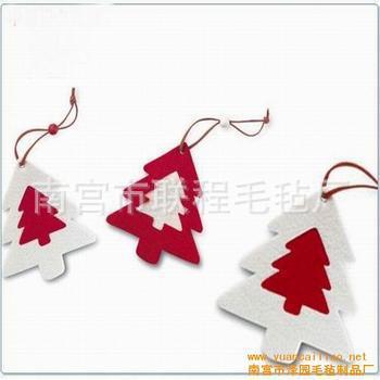 供应毛毡挂件装饰品 各种小动物 各种花型毛毡挂件 时尚可爱