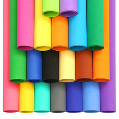 Hand-dyed sponge paper children's kindergarten DIY crafting materials, EVA sponge paper factory wholesale