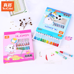 True Color Wax Crayon OP-2016-12/18/24/36 Colors Children Student Color Oil Pastel 