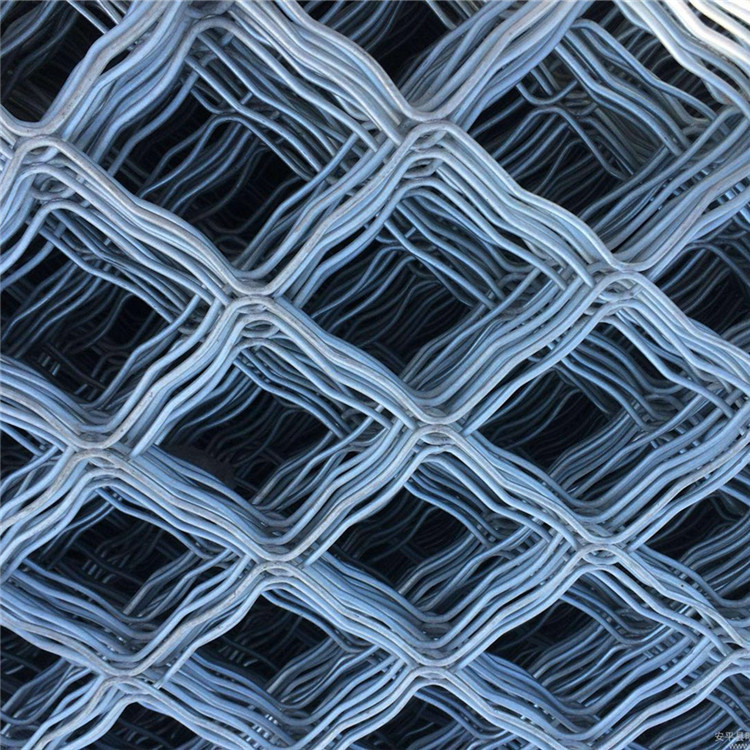 镀锌美格网斜方孔菱形防盗镀锌钢丝网片防盗窗斜方孔钢丝网片