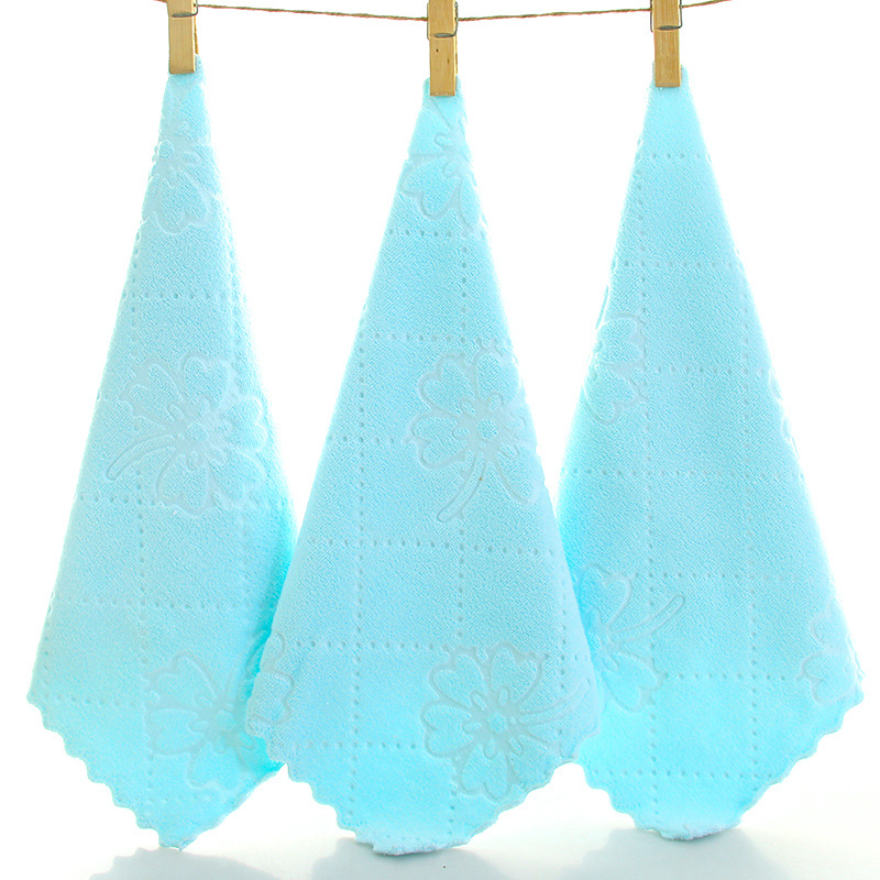 양각 레이스 스퀘어 스카이 블루