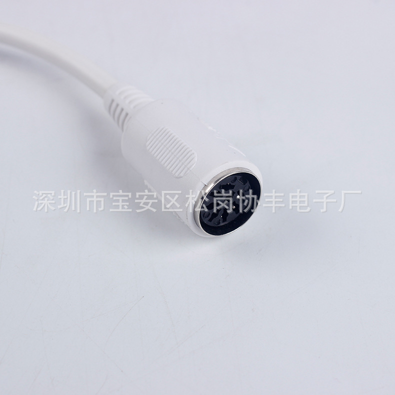 厂家销售大 大DIN 母插头线医疗线 松岗协丰网络线 1038-net-0039