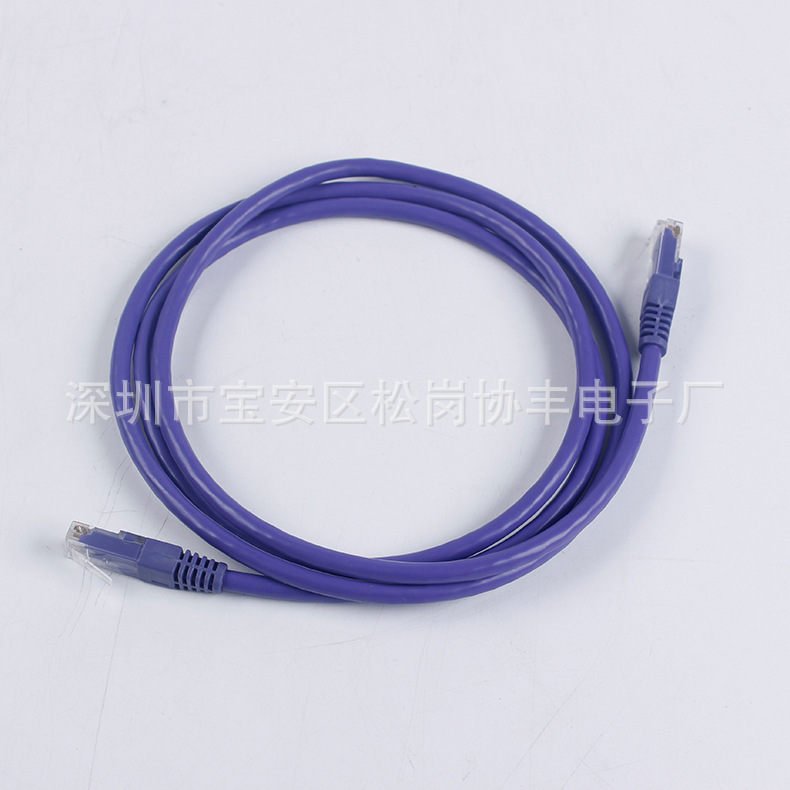 厂家销售 CAT6网络跳线 松岗协丰网络线 1038-net-0043高速