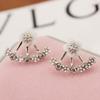 Import fashionable cute earrings, Korean style, flowered