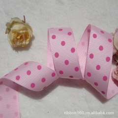 48-color 22mm round dot ribbons AA301 printed dot ribbons children butterfly clip ribbons