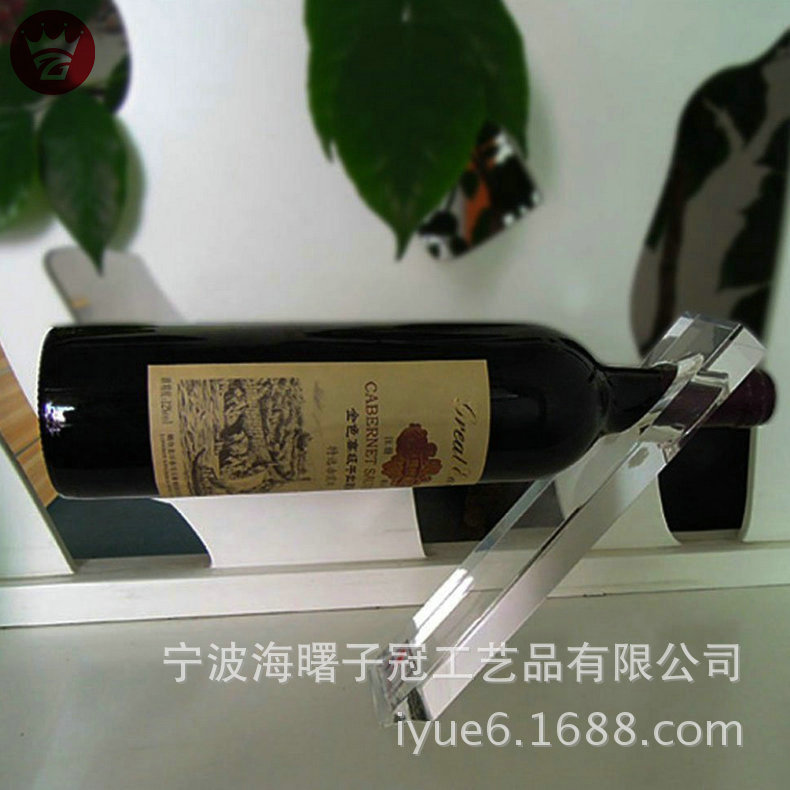 厂家供应新款亚克力酒架 现货可批发ZG1-J008亚克力酒架
