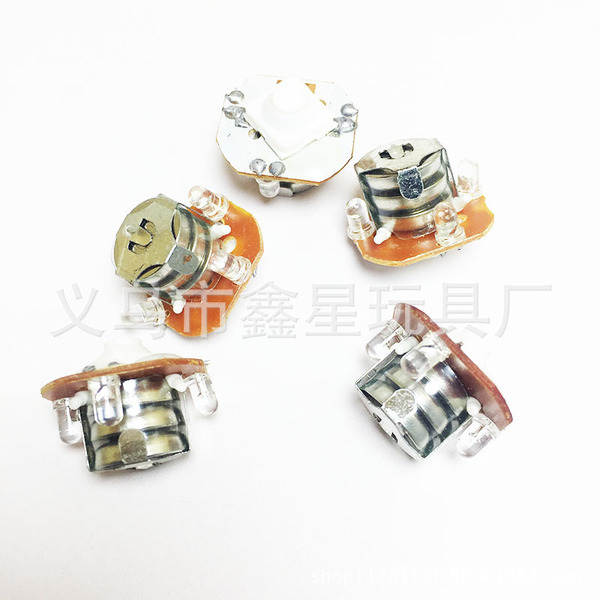 LED 전자 발광 무브먼트 전자 반지 작은 펜던트 무브먼트 장난감 액세서리 전자 무브먼트 발광 도로