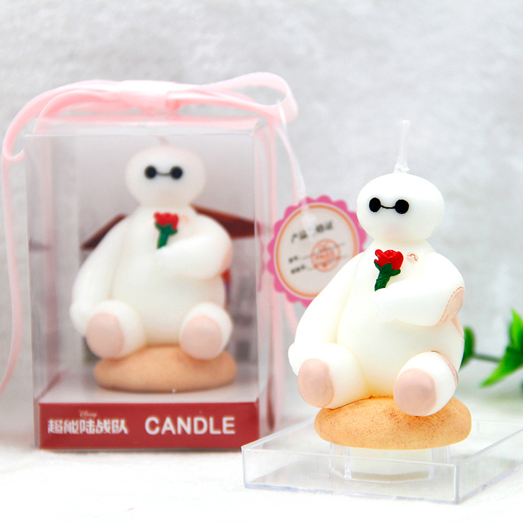 Chengyan su elegir vela artesanal al por mayor bebé Ángel biberón para dormir Bebé decoración de la torta de la fiesta de cumpleaños