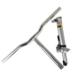 Folding bicycle aluminum alloy folding bicycle T-shaped handlebar Xiaoyan-shaped aluminum T-shaped handlebar riding supplies accessories