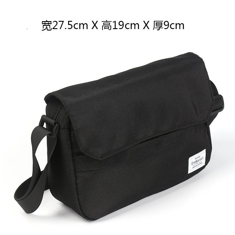 Fabricante del nuevo bolso de mensajero crossbody mochila hombres de moda casual deportes bolso de hombro estudiante estilo coreano bolso de mensajero de los hombres