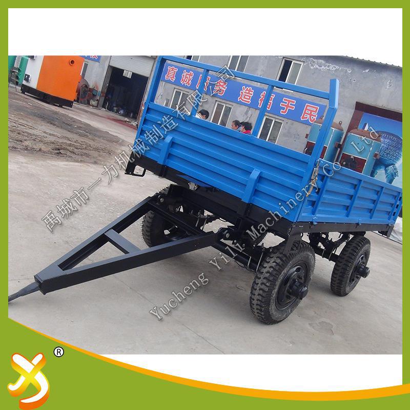 【重载型】农用/工程两用拖车 双轴4轮 大载重 多种颜色选择  牵