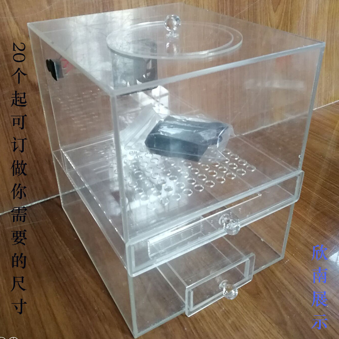 厂家直销亚克力空调滤芯效果测试箱 过滤棉pm2.5检测演示箱有现货