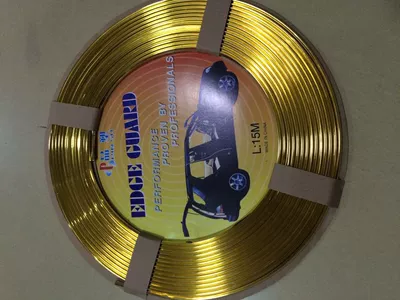 outlet strip, Şüşə kənarı xromları/moldingləri - gold