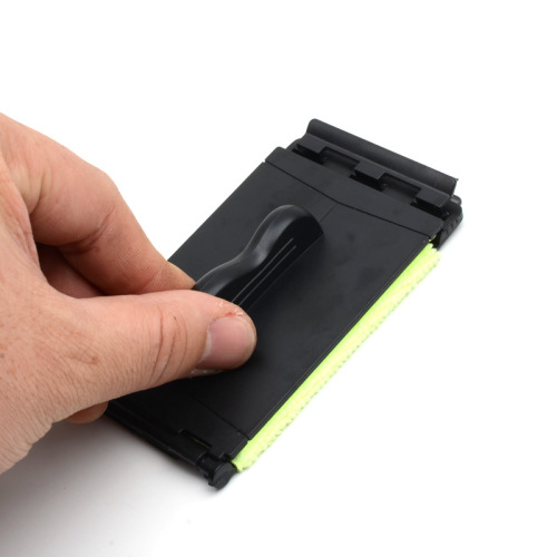 Factory direct sales guitar string wiper string cleaning and maintenance care cleaner cleaner string wiper black green