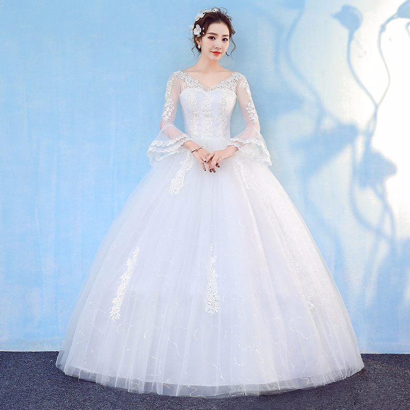Lace wedding dress