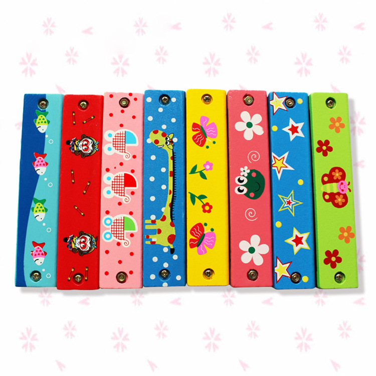 Orff sonajero de dibujos animados de madera martillo de arena de madera entrenamiento sonajero auditivo bebé ejercicio mano sosteniendo instrumento musical juguete