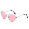 Sunglasses, fashionable marine glasses, trend metal triangle, European style