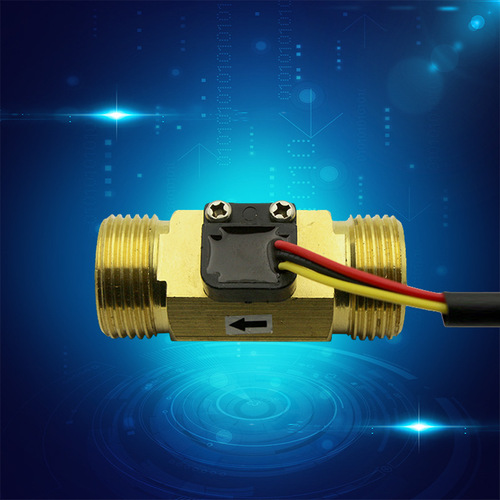 Hall signal circulating water pump flow sensor hot water pump laser flow meter condenser flow meter