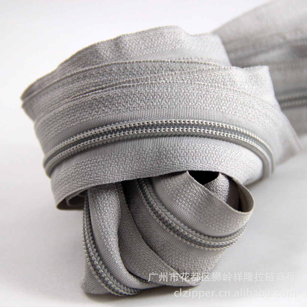 小5#尼龙普通杂色码装拉链 小5号尼龙码装拉链