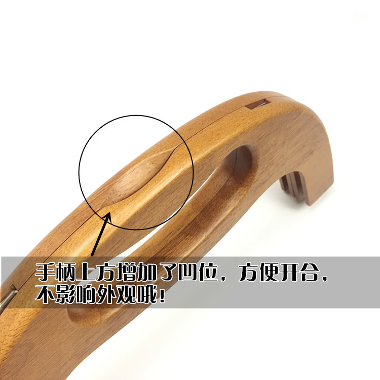 Agujero de tornillo 25cm madera sólida oro madera mano que 0622 - MU