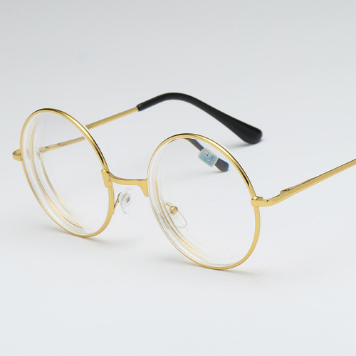 Spring finished myopia glasses with degrees, unisex glasses frames, round myopia glasses frames, factory direct sales