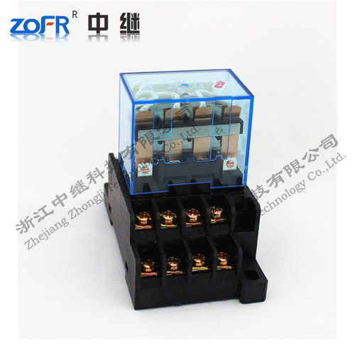 批发银合金继电器电磁继电器HH64P AC220V  DC12V  DC24V DC48V