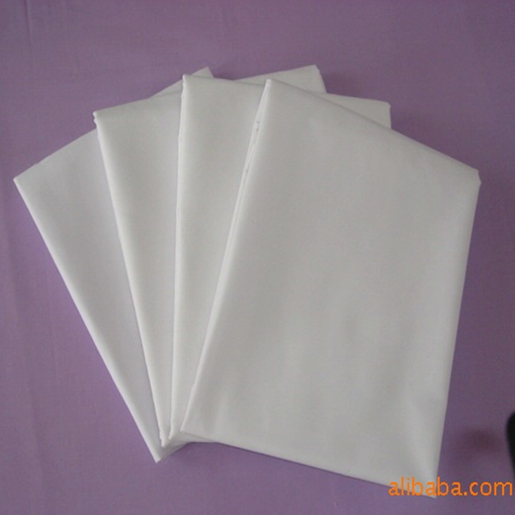 涤棉漂白布厂家批发T/C40*40 110*90 92"宽幅漂白布外贸定 做