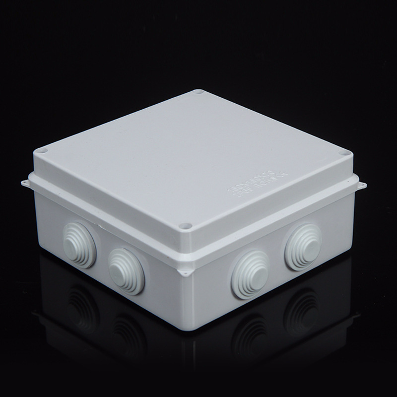 Cable junction box 150*150*70 waterproof power box rubber plug waterproof box IP65 Waterproof junction box