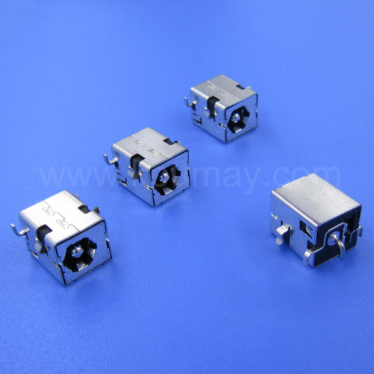 内芯2.0/2.5/3.0mm四脚沉板式DC电源插座DC-511/充电器插座