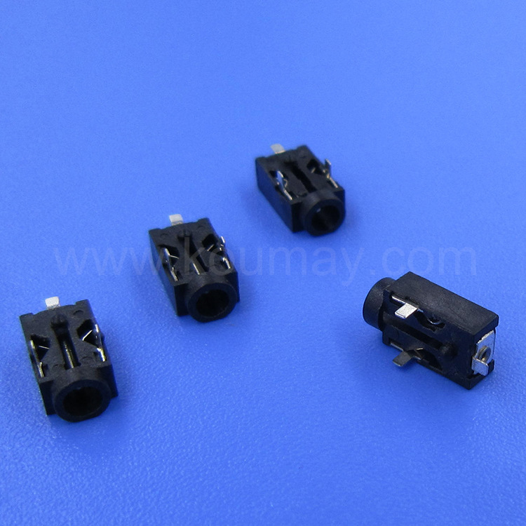 贴片2.5DC插座DC-055A  3PIN脚0.65/0.7针贴片DC电源插座