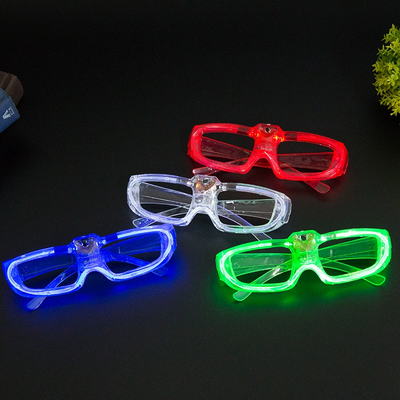 Светящиеся оправы для очков для барных вечеринок, танцевальных мероприятий, игрушки, декор для создания атмосферы, реквизит для поддержки и анимации, светящиеся аксессуары
