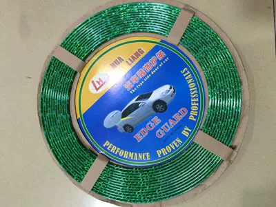 strip/clip air outlet strip — Şüşə kənarı xromları/moldingləri - emerald-green
