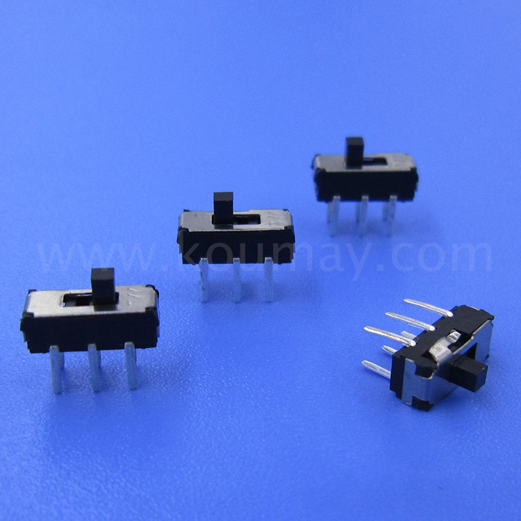 插件MINI立式小拨动开关MSS-22D18  6PIN脚