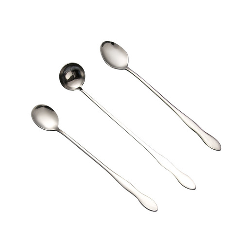 Daoqi stainless steel mixing spoon extended gourd handle long handle spoon commercial restaurant hot pot restaurant sauce spoon wholesale