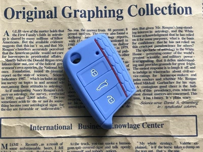 Static Rod/Key Bag lingdu Skoda Mingrui color - half-pack-sports-edition-red-edge-light-blue-dedicated