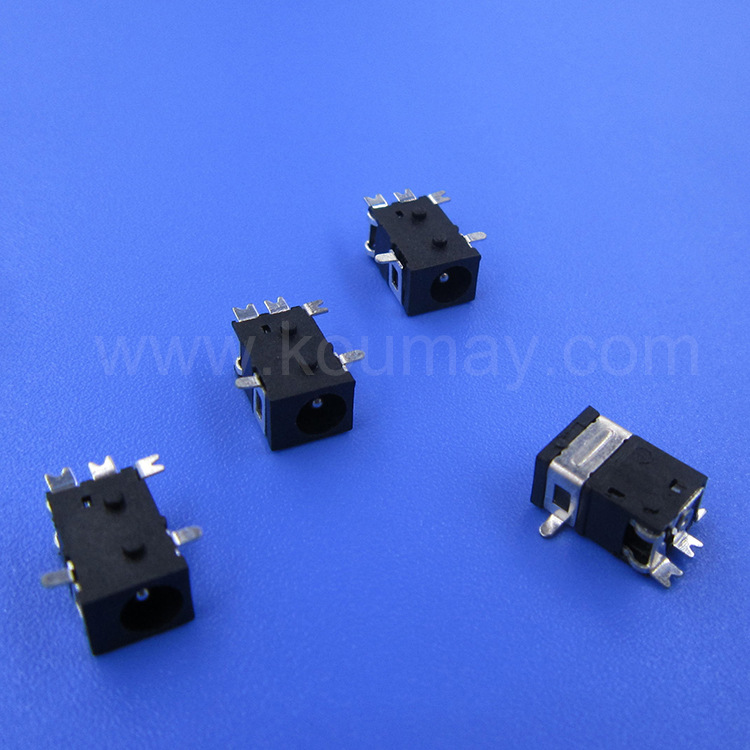 贴片DC插座DC-045B 五脚耐温贴片插座/母座