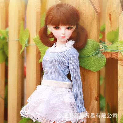良い子供服の新型の葉羅の美しい人形は服のセーターの冬服の王女のスカートのかわいい仙子の精霊の夢を使うことができます。