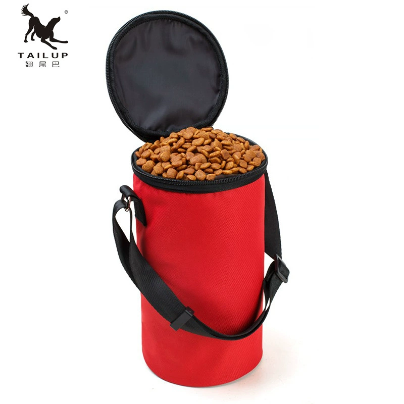 Завод в наличии с верхней крышкой для домашних собак, кошек, мешком для еды, плюшевой Собачьей едой, миской для закусок можно хранить в портативном
