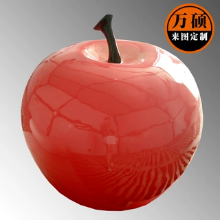 玻璃钢苹果雕塑 玻璃钢水果雕塑 果园农场采摘园装饰摆件厂家现货