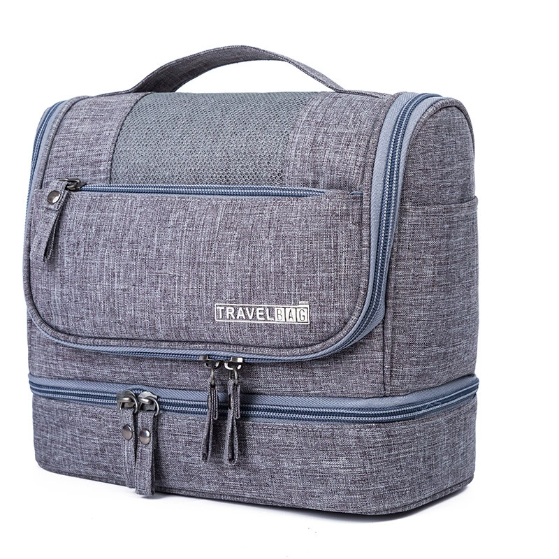 Travel Bag (Organizer) — Wet/Dry Separation Cosmetic Bag, Spacious, Shoulder Handle, 24.5×16×7 cm