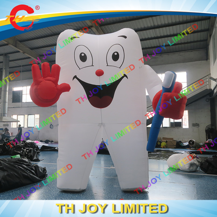 【充气牙齿模型】充气产品模型 模型设计气模 牙齿模型卡通人物