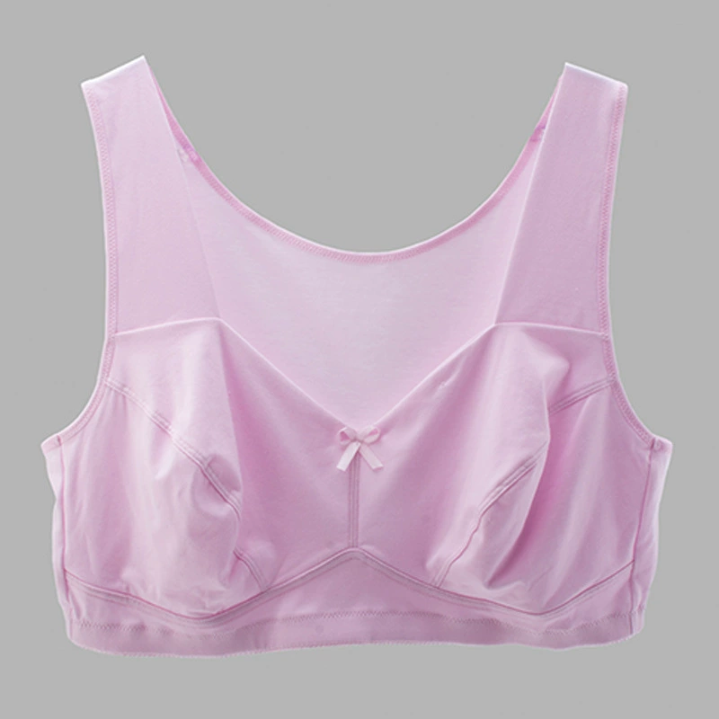 Vest, bra top, thin wireless bra, underwear, plus size, for middle age