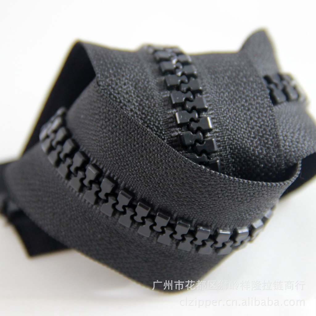 5#黑色码装树脂拉链 5号服装拉链 广州拉链工厂家大量供应