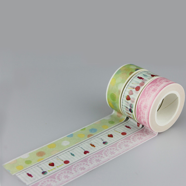 联科和纸胶带厂家批发 纸胶带 可书写手撕胶带 日本文具胶带