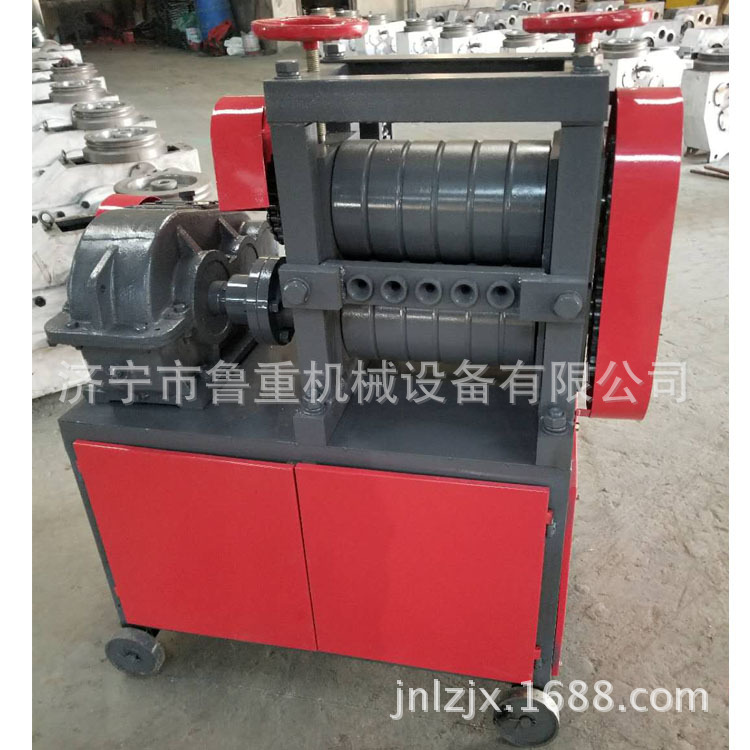 供应6-14废旧钢筋调直机定金 多个料口弯钢筋调直机