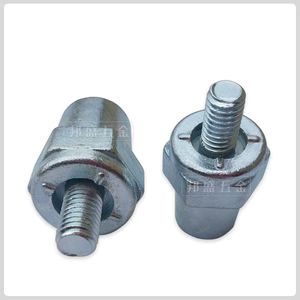 Zinc Alloy M8 external thread car battery screw hole change universal connector battery pile head battery column head modification