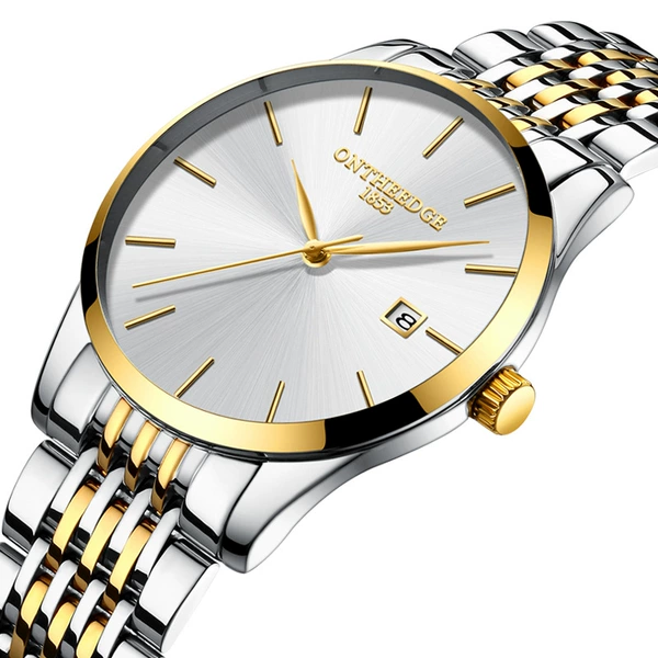 Thin 023 steel, white background, gold edge [only send exquisite gift boxes]