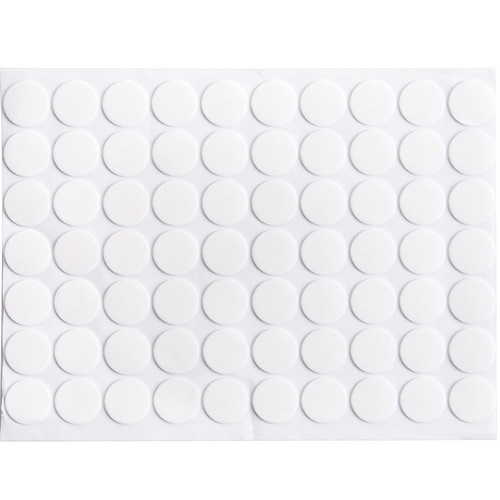 Waterproof acrylic double-sided tape 70 pieces small film sticker tape round traceless transparent double-sided tape