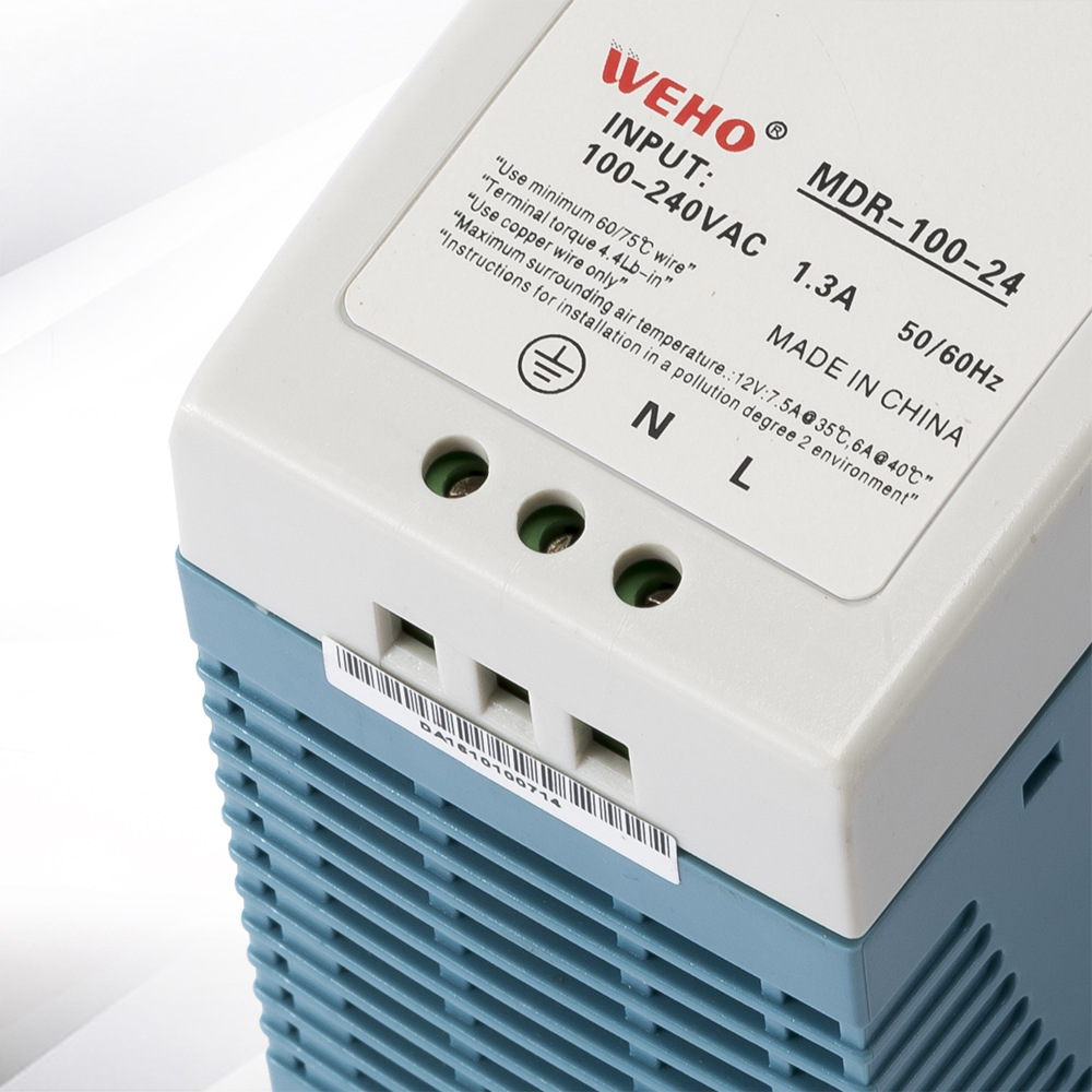 ΰ������ֱ��100W���ϵ����͵�Դ������ѹ��ԴMDR-100-24V 4.0A